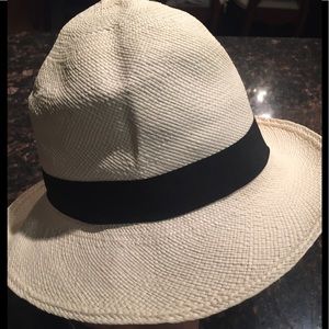 Panama hat, size small, made in Ecuador.